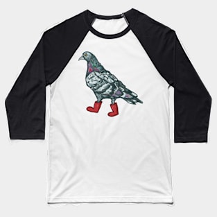 Pigeon in wellies Baseball T-Shirt